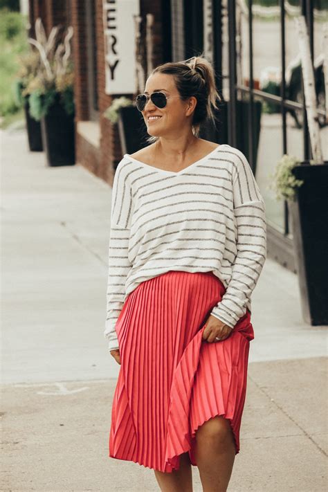 oversized sweater with skirt.